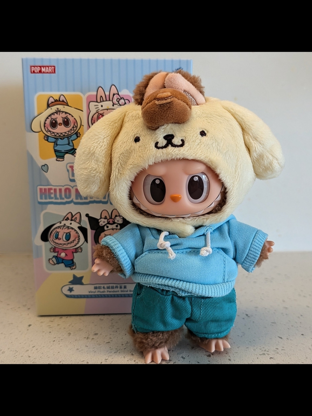 New In Box!  Pompompurin - The Monsters X Hello Kitty And Friends LABUBU